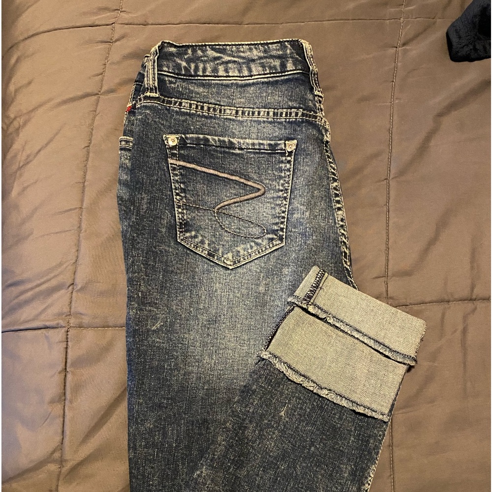 Seven7 jeans high rise ankle skinny jeans